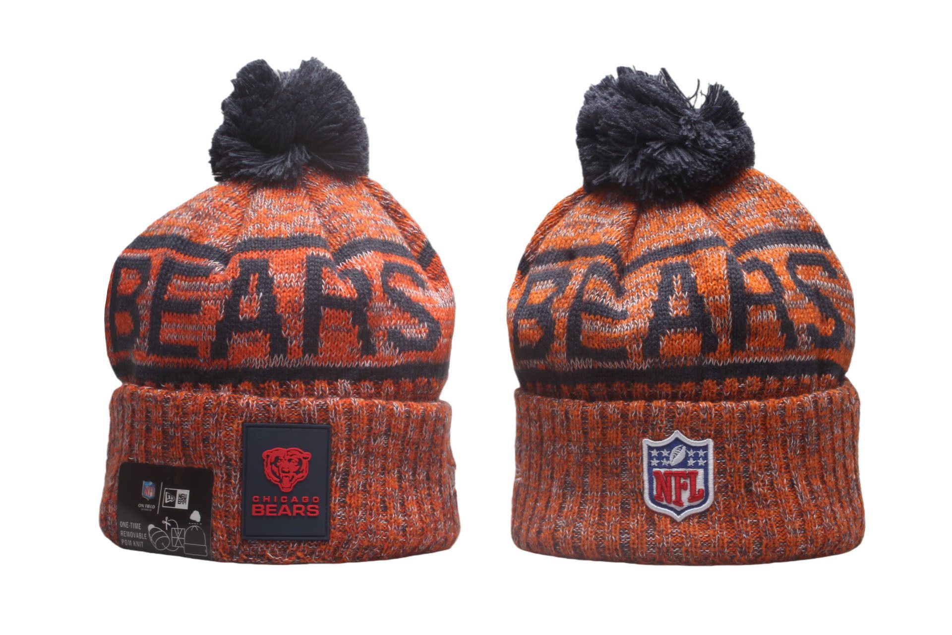 2026 NFL Chicago Bears Hat beanie style 07->->Sports Caps